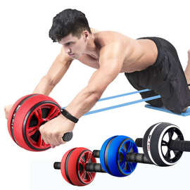 新款腹肌轮男女家用推腹轮健身器材健腹轮练腹肌滚轮减肚子收腹轮