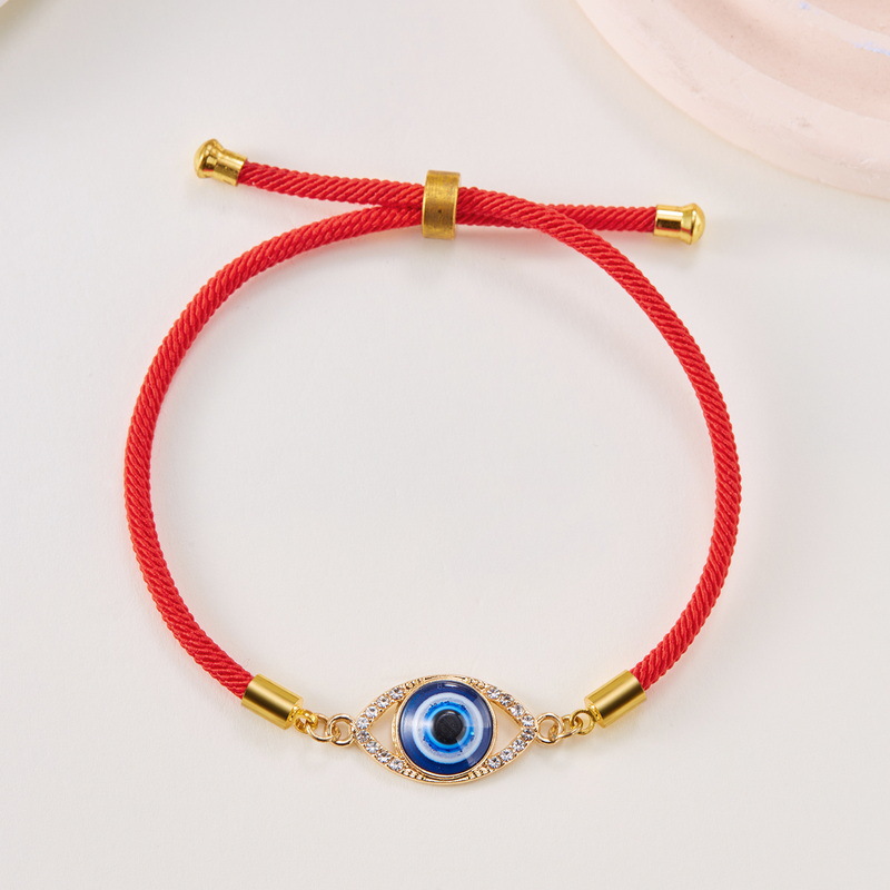 Evil Eye Red String Bracelet, Protection Lucky Jewelry For Women - Design 373_voghion.com