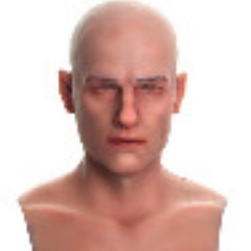 ハロウィーンのキャラクターは道具のマスクを演じます。