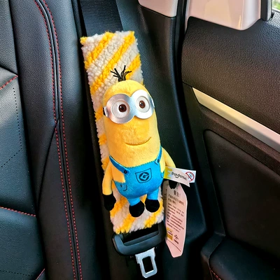 Seatbelt Shoulder Pad Tim Bear | Seat belt shoulder pad - kevin-beige-1-shoulder-pad
