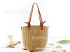 Brand straw handheld one-shoulder bag, purse, shoulder bag for leisure
