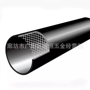 Steel Wire Mesh Skeleton Pipe De110 Municipal Fire Water Supply 1.6Mpa Drinking Water Pipe High Density Polyethylene Pe Pipe