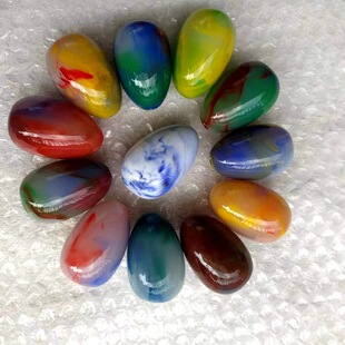 Bodhi Buddha Heart Fruit Colorful Fruit Malaysia Color Fruit Black Skin Fruit Resin Monochrome Two-color Color Cyber Red Bodhi Fruit