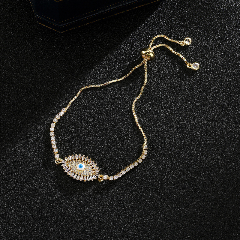 Fashion Palm Copper Bracelets Plating Rhinestones Copper Bracelets