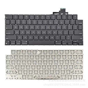 Подходит для MacBook Air 13 дюймов A2681 2022 г., США, Франция, Великобритания. Встроенная клавиатура.