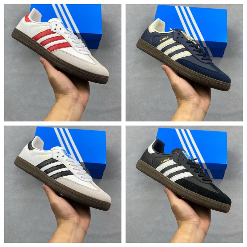 Three-Leaf German Training Shoes Classic Women's Shoes American Retro White Sneakers Casual Low-Top Sneakers Putian Sports Shoes Men's Black and White Three-Leaf German Training Shoes Classic Women's Shoes American Retro White Sneakers Casual Low-Top Sneakers Putian Sports Shoes Men's Black and White