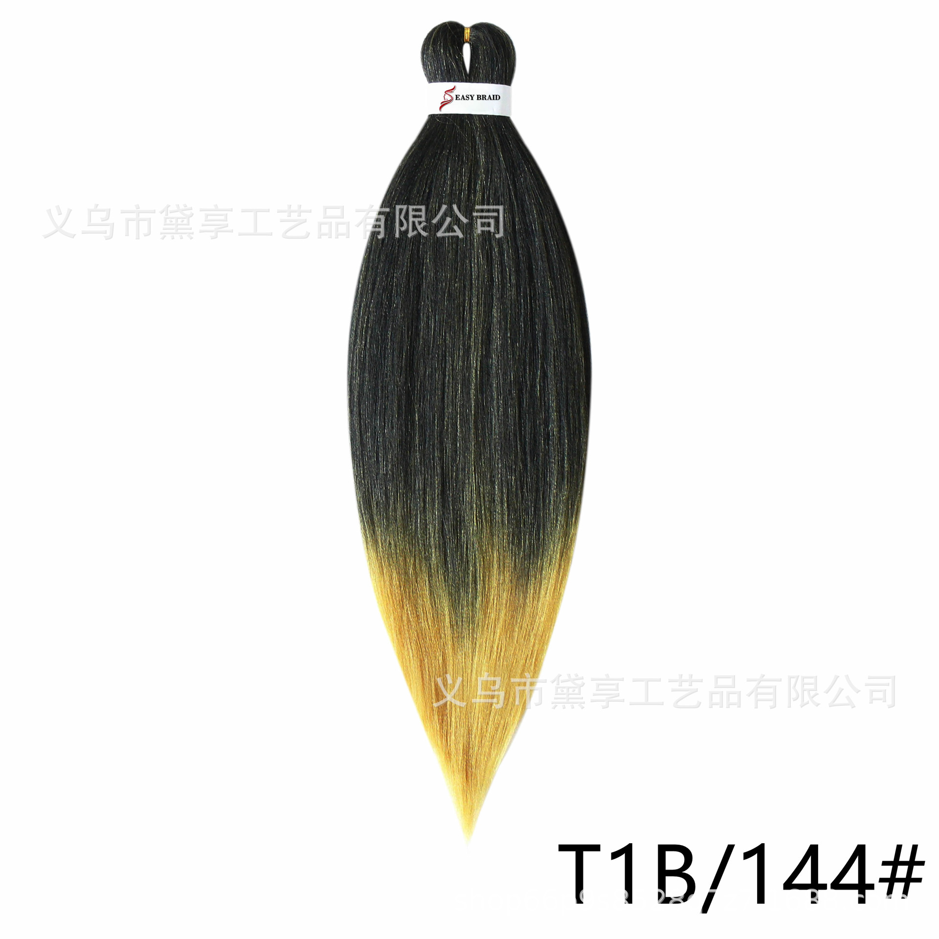 Peruca transfronteriza PVC ignífugo a baja temperatura africano aguja de trenza de trenza extensión EZ gran trenza esponjosa ajuste de baja temperatura