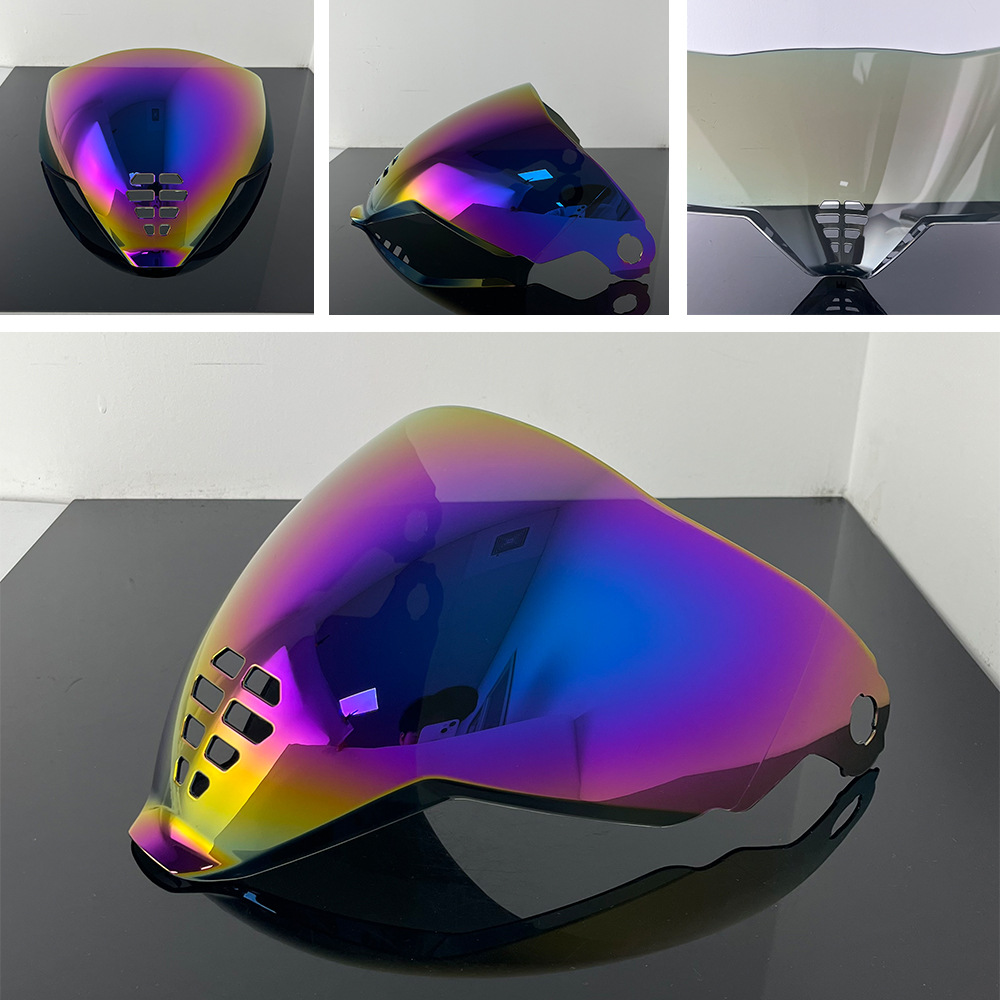 Ghost Lens Suitable for Airflite Ic06 Helmet Lens Sunshade Windshield Protective Cover Uv Protection