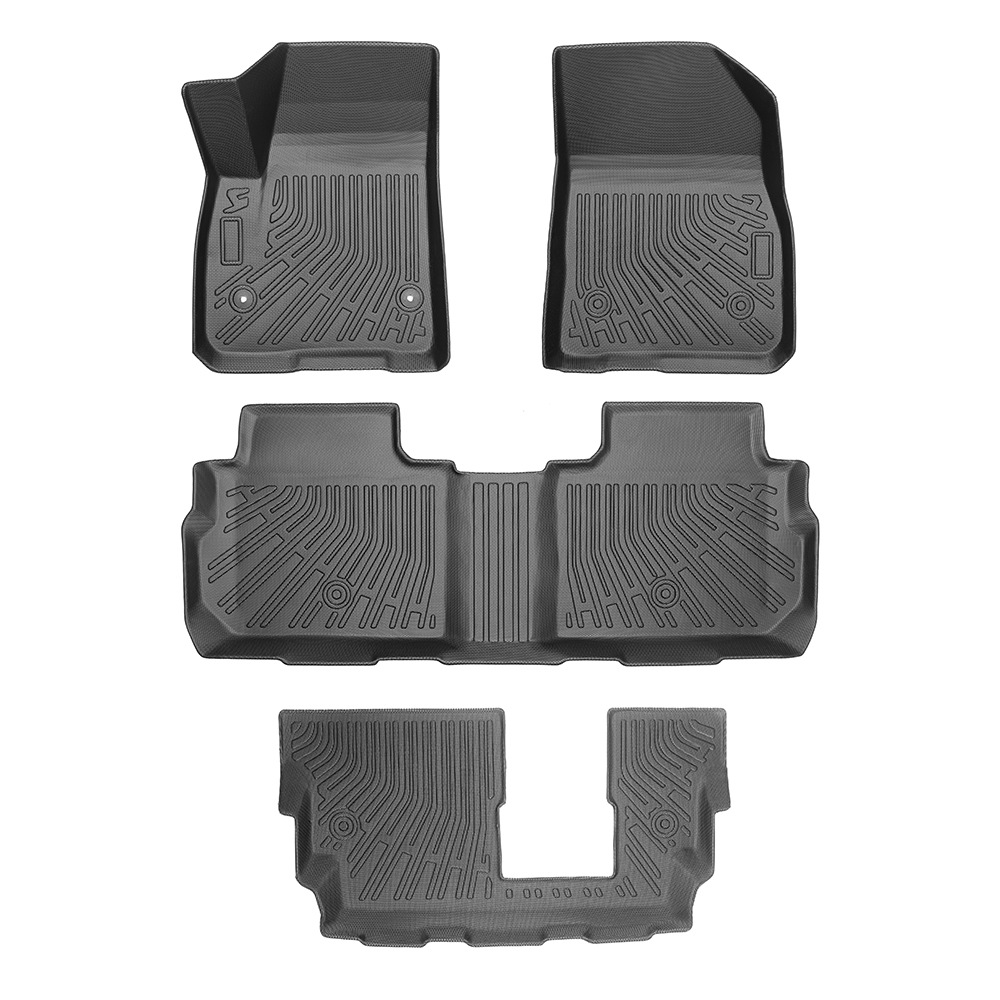 Aplicable a Cadillac XT6 TPE Foot Pads 3D All Weather Foot Pads Backpack Pads Backpack Pads
