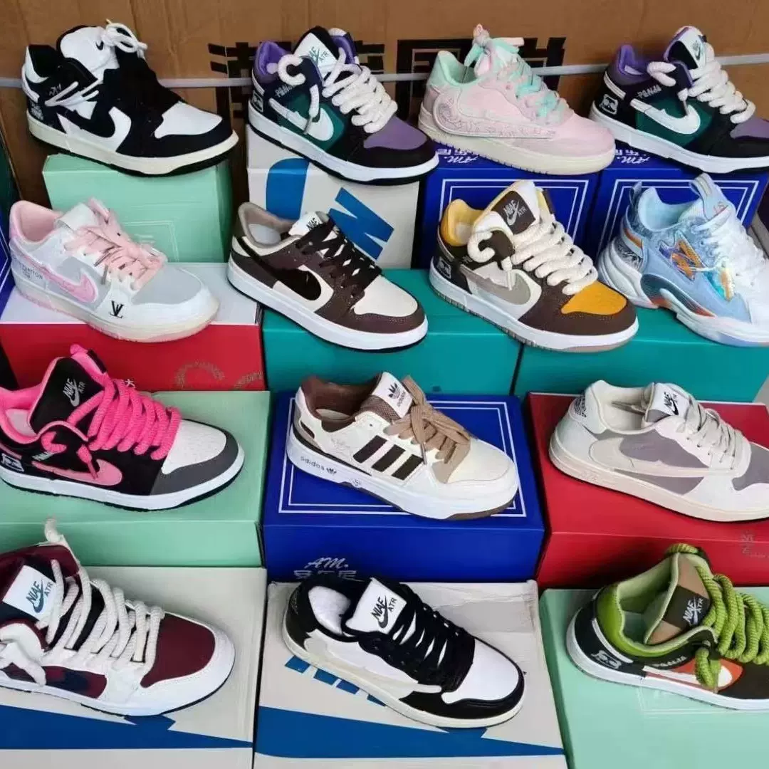 莆田鞋子网红直播低价批发女鞋地摊鞋货源休闲单鞋运动鞋子女杂鞋