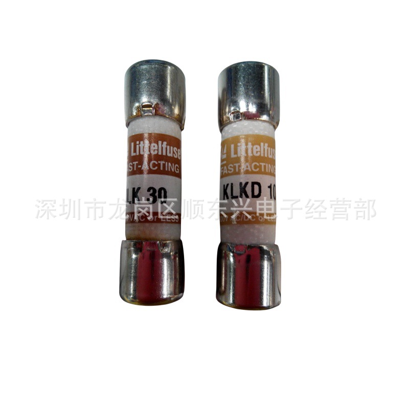 KLKD 力特 美国进口陶瓷保险丝管10*38MM 600V 12A 熔断器