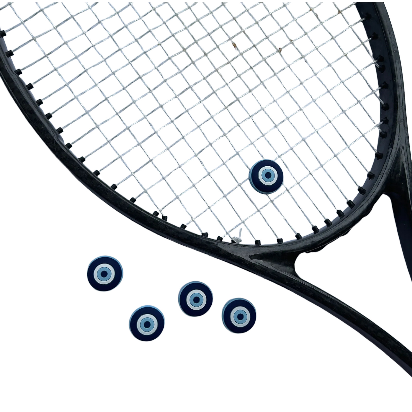 In Stock 2025 New Eye Pupil Shock Absorber Personalized Tennis Racket Shock Absorber Silicone Shock-Proof Particles