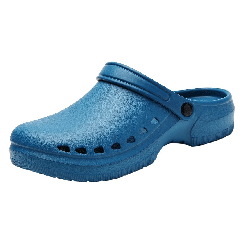 Zapatos quirúrgicos médicos de hombres y mujeres médicos experimentales zapatos de agujero zapatillas de quirófano zapatos de punta antideslizantes especiales del médico para la entrega