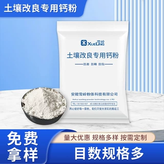 厂家供应碳酸钙土壤改良专用钙粉橡胶塑料化工油漆钙粉批发