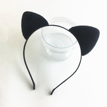 日系毛绒猫耳朵发箍韩版女网红头饰可爱甜美洗脸发卡头箍拍照发饰