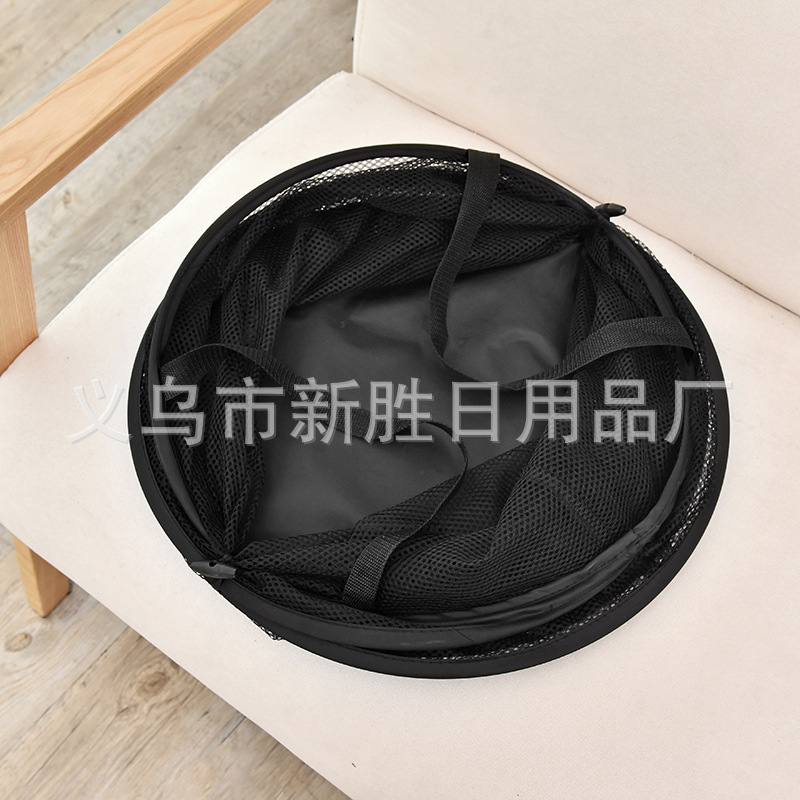 Cesta de lavandería plegable del fabricante Cubo de lavandería portátil transpirable grande cesta de lavandería Cubo de almacenamiento cesta de almacenamiento