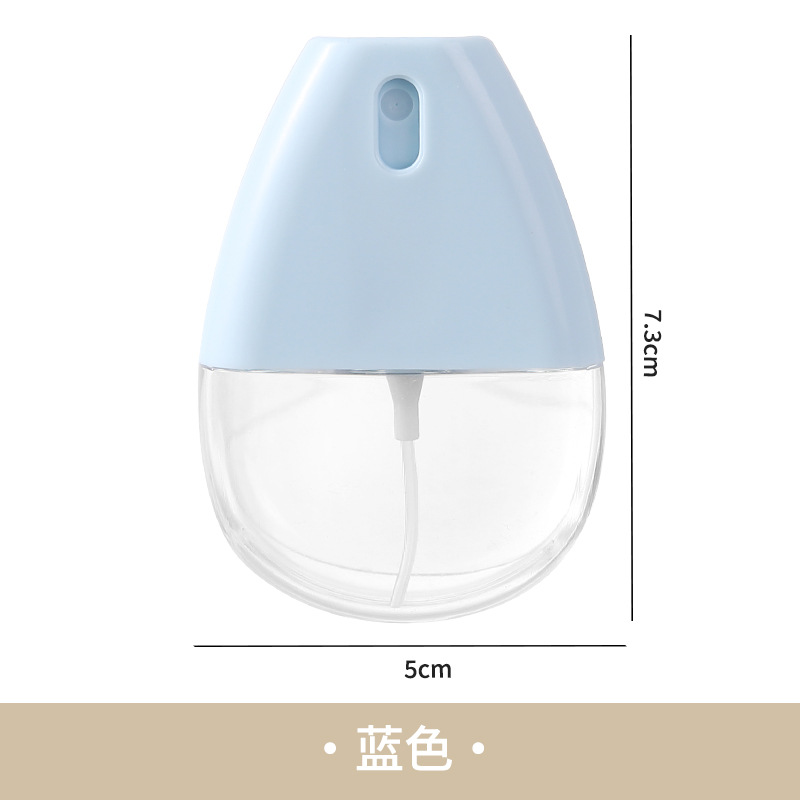 Mini botella de pulverización nanométrica fina perfumes desinfectantes portátiles para niños tarjetas pequeñas de 25ml botella de pulverización de alcohol