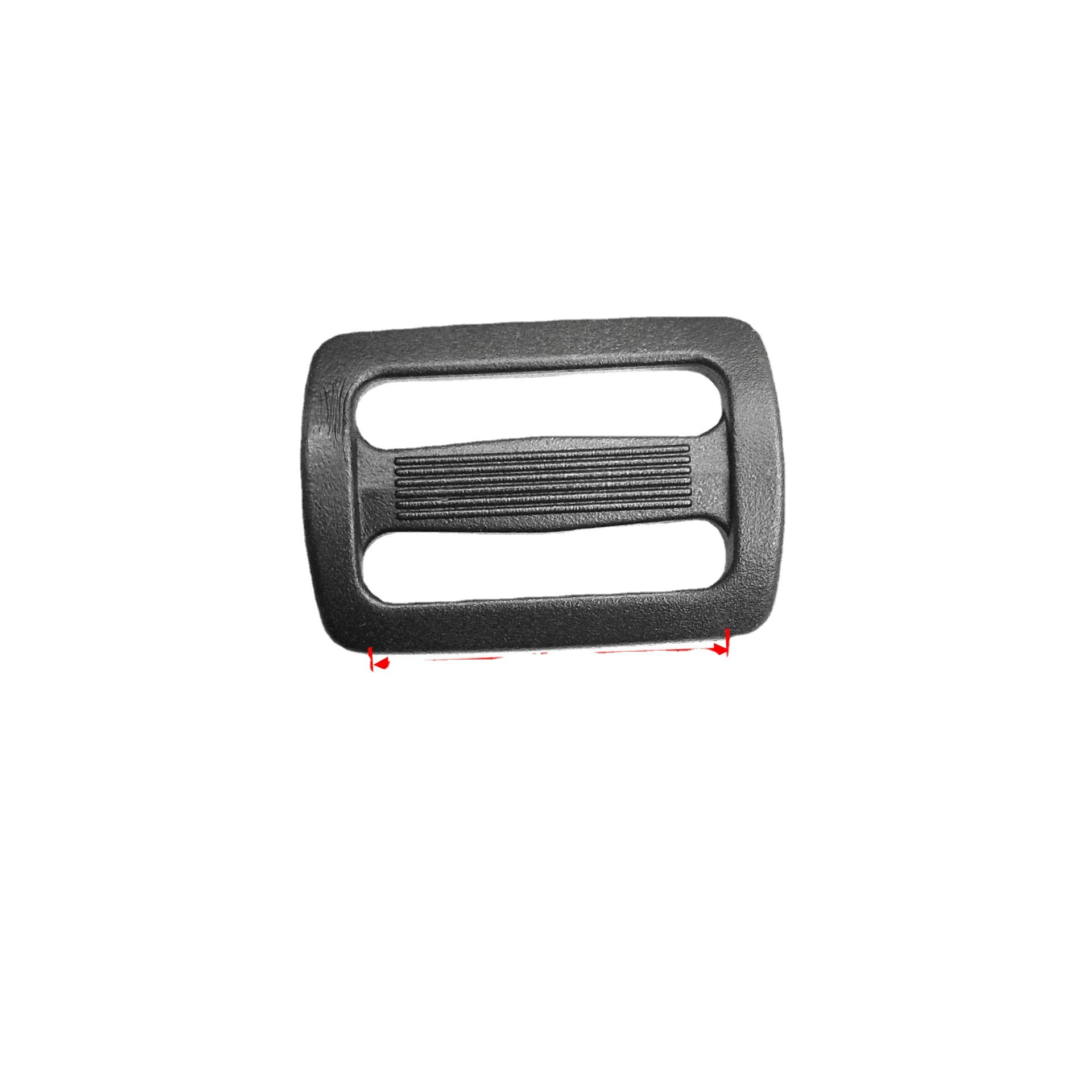 Производитель, 25 мм, черная пластиковая регулируемая трехскоростная пряжка, плоская дневная пряжка, фиксированная пряжка для подключения ленты рюкзака