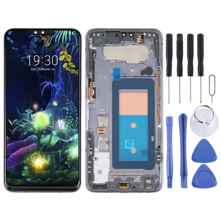 Aplicable para LG V50 ThinQ 5G LCD Touch Assembly con marco