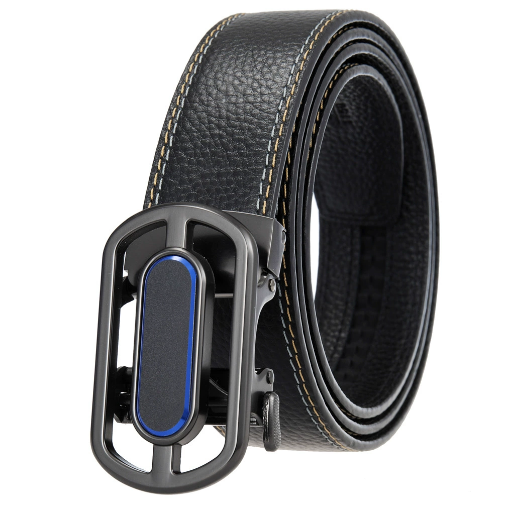 Fashionable leather durable double-sided belt, cowhide