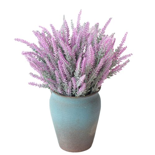Simulated hair grafting, simulated lavender, Amazon flower arrangement, pastoral style decorative flowers, wedding flower arrangement and gardening