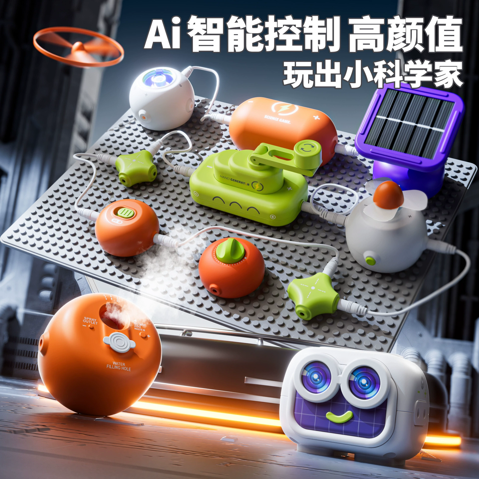 2025 новые электронные строительные блоки платы Экспериментальная сборка мальчиков ai умные детские развивающие игрушки подарки на день рождения