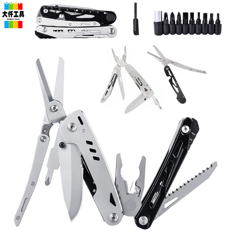 Наружные многофункциональные плоскогубцы ножницы комбинированные стальные плоскогубцы