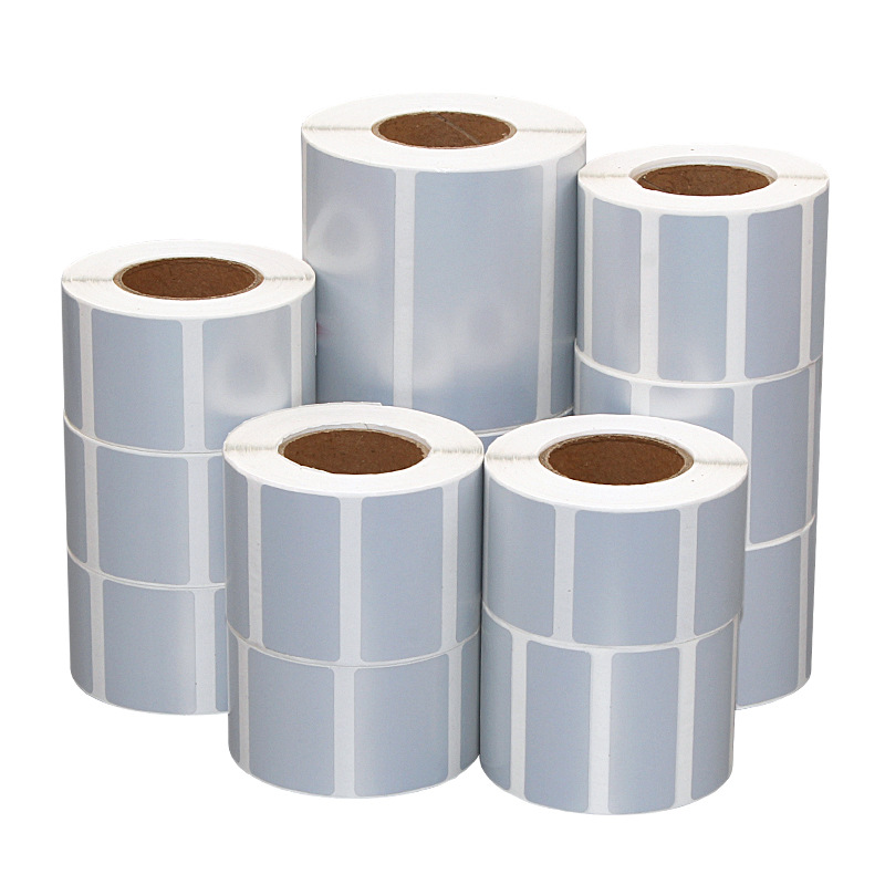 빈 3-PROOF 열전사지 SUBSILVER 자체 접착 라벨지 40X30 20 50 60 70 80 고정 자산 장비