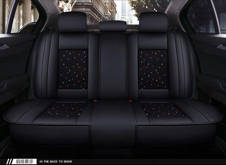Cross-Border Foreign Trade All-Season Universal 23 New Models Full Coverage Car Interior Five-Piece Set Internet Celebrity Goddess Style Special Seat Cover for Summer