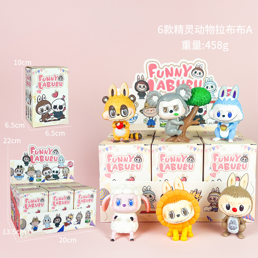 Figuras decorativas transfronterizas – adornos de coche o móvil, muñecos animados hechos a mano, venta por lotes