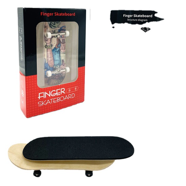 Professional skateboard for finger
