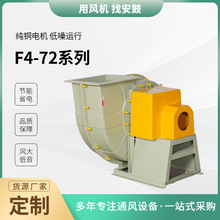 玻璃钢离心风机f4-72防爆高压风机工业废气处理低噪音离心风机