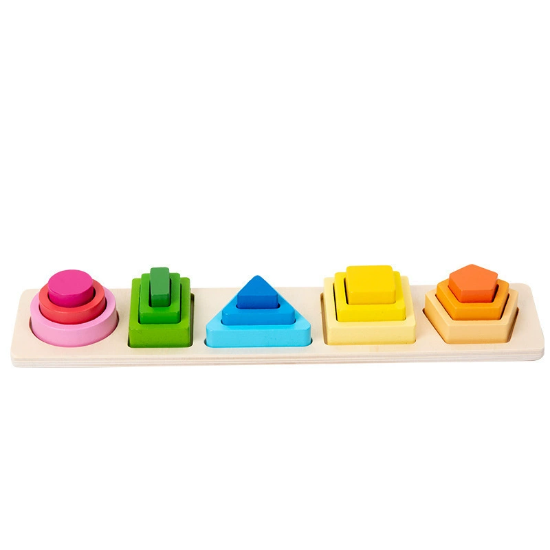 Teaching aids Montessori, children's constructor, geometric toy, early education