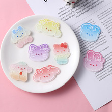 多巴胺亚克力胸针 三丽鸥配件贴片diy发夹胸针冰箱贴饰品配件批发