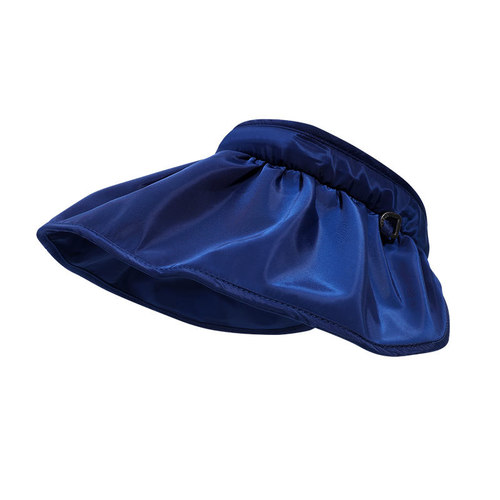 Shell hat women UV protection summer sun hat black rubber strapless sun hat summer large brim sunshade hat