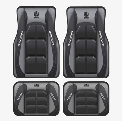 Avtomobil döşəmə paspasları — Mats, Cab Mats - temu-car-floor-mat-4-3344cm-two-piece-pack