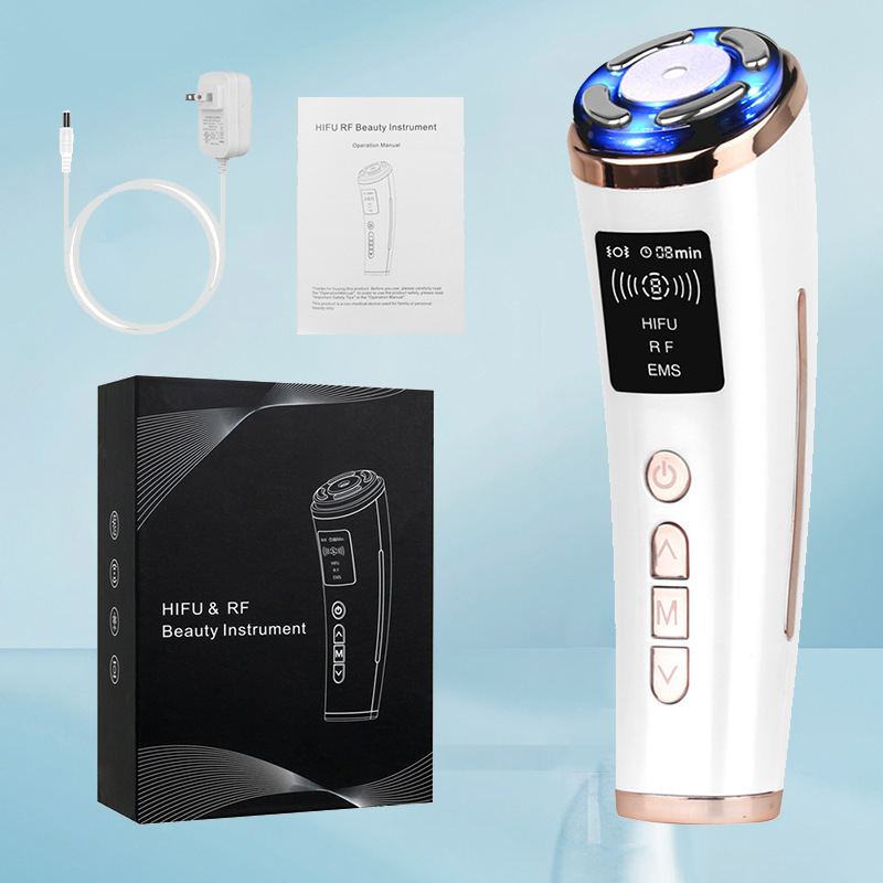 新しい美容器具家庭用フェイシャル EMS 微電流肌若返り導入器具振動マッサージクロスボーダー工場|undefined