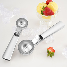304不锈钢冰淇淋勺子挖球器 创意冰激凌雪糕勺子 Ice cream scoop