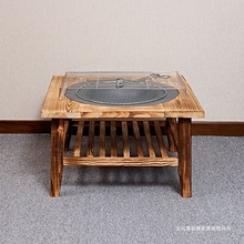 农村老式铸铁烤火盆炭火盆取暖烤火炉家用碳盆烧烤架碳盆围炉煮茶