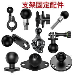 携帯電話ホルダー部品オートバイバックミラーホルダー固定ベーススポーツカメラ25mmホルダーボールヘッド部品