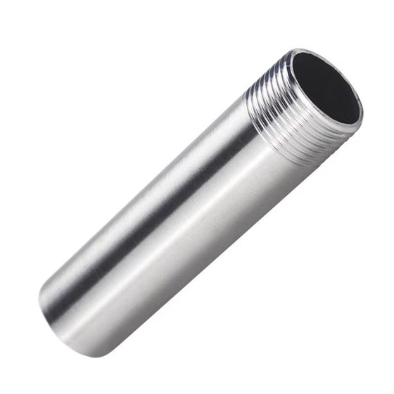 304 Stainless Steel Extended Single-Ended Wire 100mm External Thread Extended Single-Ended 316L External Wire Thread Welding Single-Ended