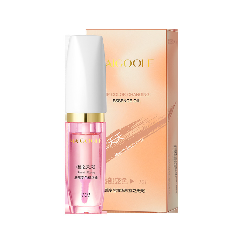 薔薇黛琳唇部変色精華油舒潤肌改善乾燥水潤保湿温感変色精華油|undefined
