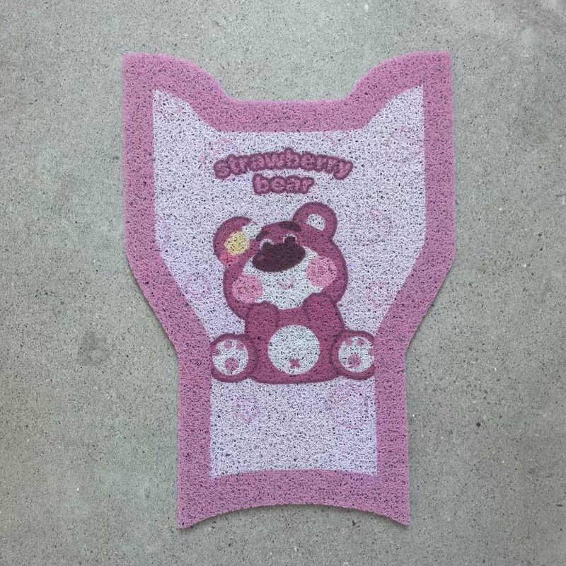 FZMIX Electric Scooter – Ninebot Electric vehicle foot mat - strawberry-bear-no-9-fzmix-short-foot-pad-no-side-step-with-velcro