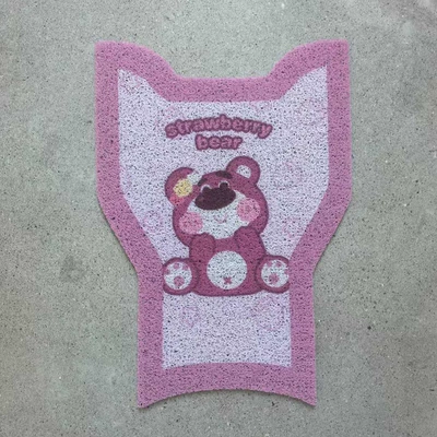 Suitable for No.9 Fzmix Electric Vehicle – Electric vehicle foot mat - strawberry-bear-no-9-fzmix-short-floor-mats-without-side-steps-come-with-velcro