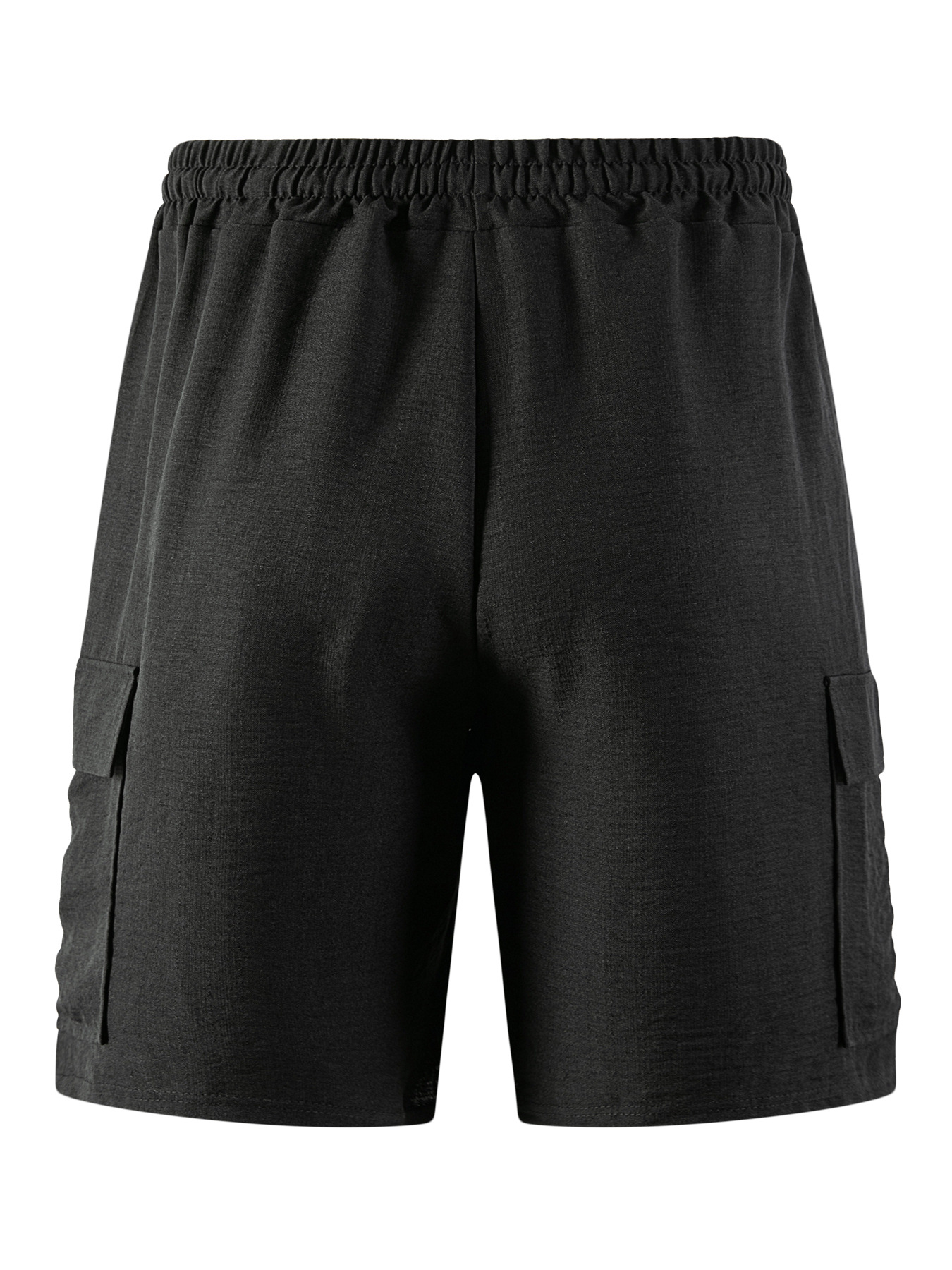 Men's Clothing Men's Retro Multi Pocket Cargo Shorts Casual Loose Fit Drawstring Sports Shorts For Formal & Casual_viptrois.com