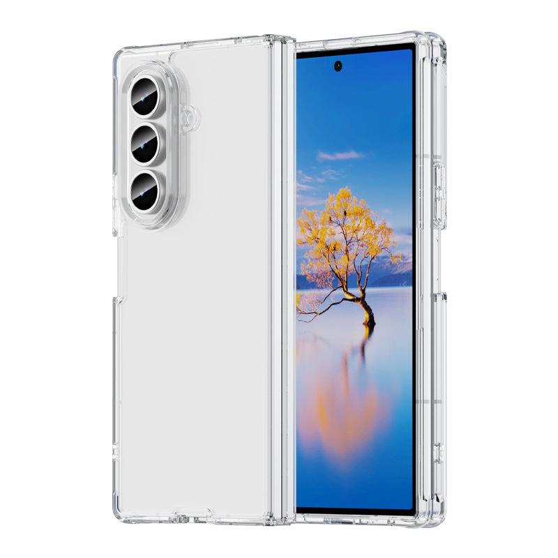 Fancai Samsung Z Flip7 携帯電話ケース Galaxy Z Fold7 携帯電話ケースに適しています。オールインクルーシブ落下防止 TPU + PC|undefined
