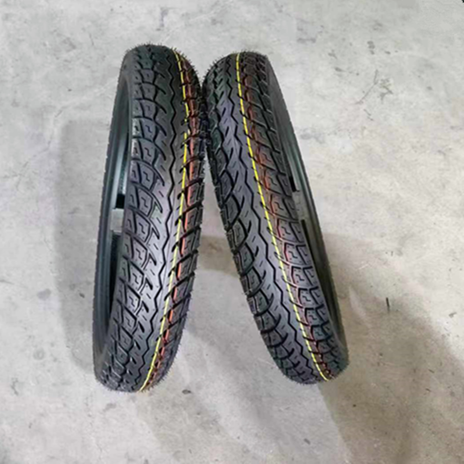 110/90-16  摩托车轮胎，真空胎 ，天然橡胶内外胎