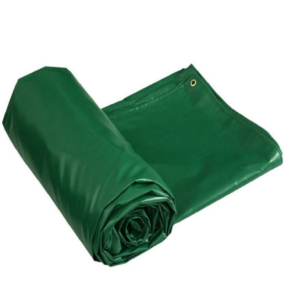 重型PVC涂塑篷布加厚450克防霉防晒遮雨布工厂阻燃三防布油布