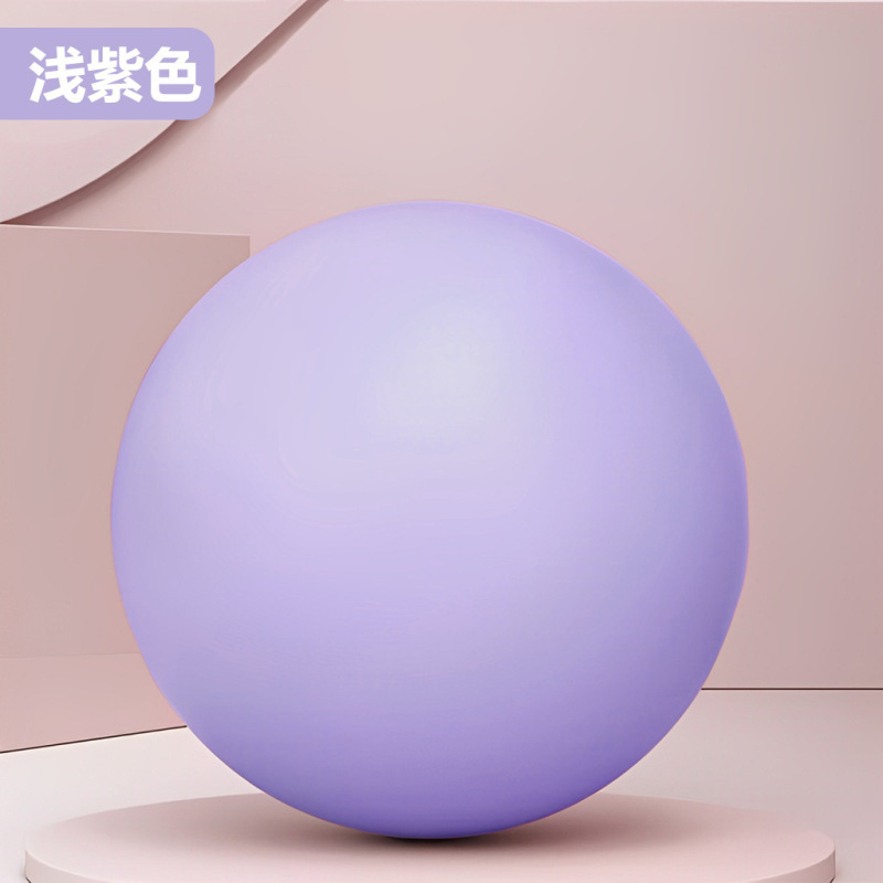 ヨガボールピラティス PVC 増粘防爆パワー m ミニつや消し小麦チューブボールフィットネススポーツヨガバランスボール|undefined