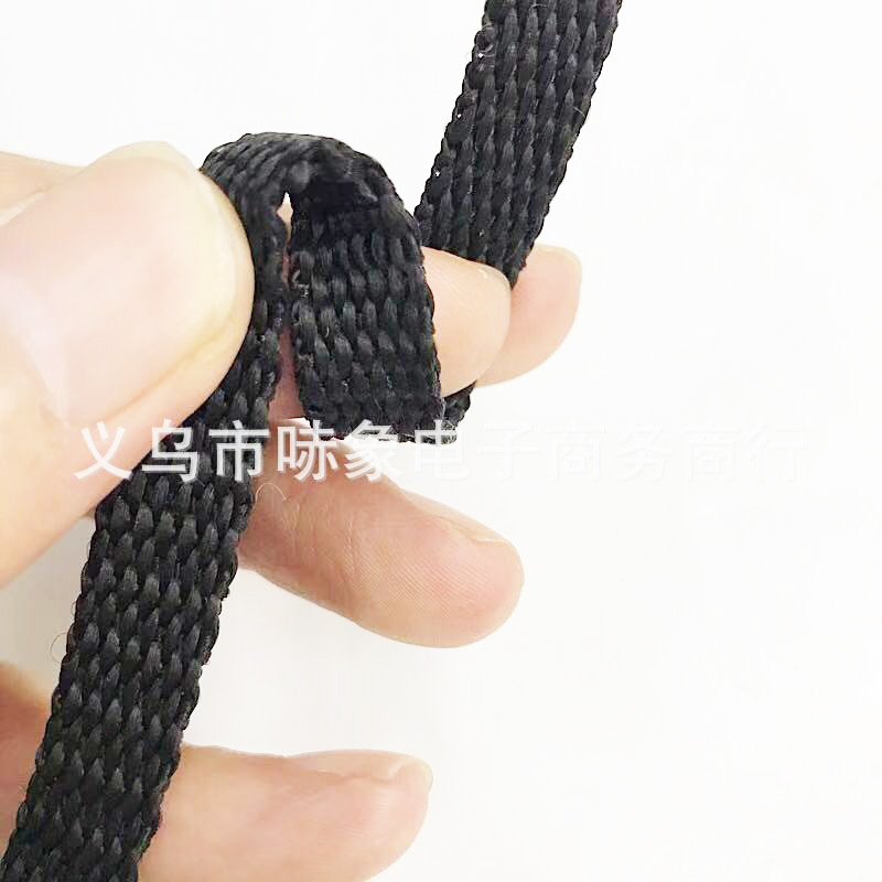 织带批发 900D pp 1cm 丙纶织带 彩色黑色 拉链头绳 服饰辅料织带